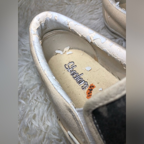 Skechers Palm Tree Canvas Slip-Ons US 10 - Picture 6 of 15